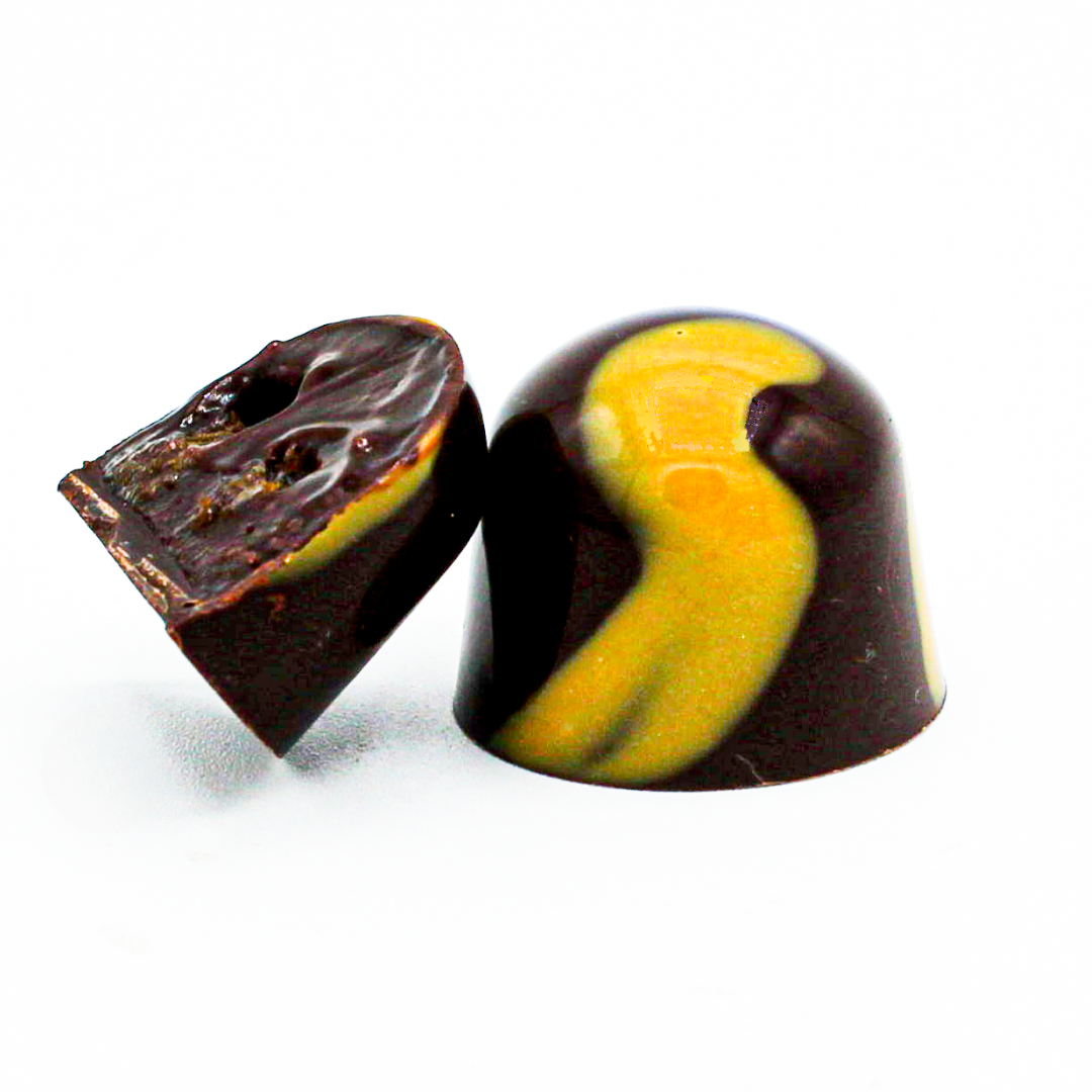 vegane pralinen - eli pralinen- Banane Braune-Budder