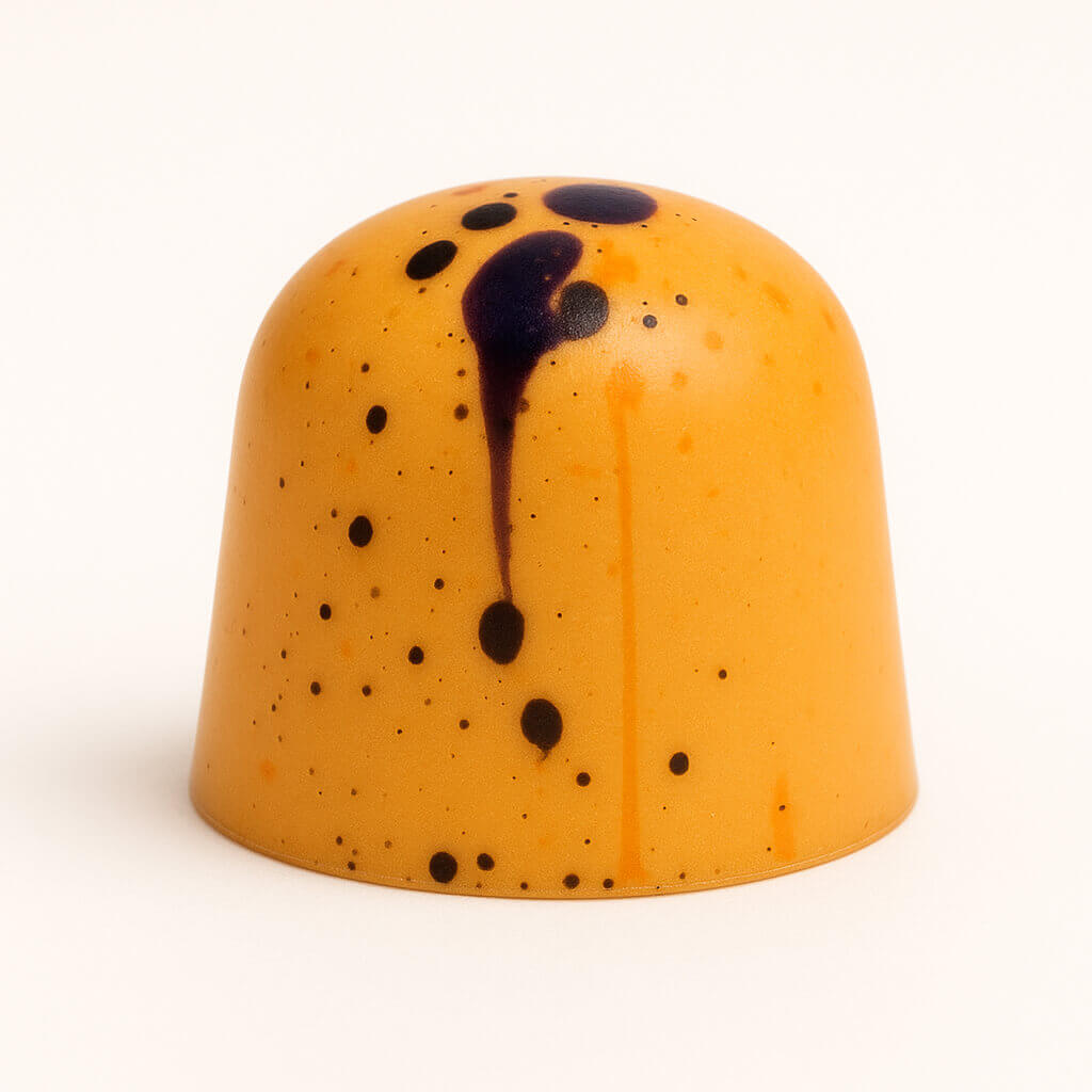 6er Pralinen Set - Mango Schwarzer Sesam - vegane Pralinen - Eli Pralinen (1)
