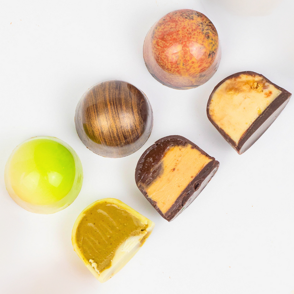 Handbemalte vegane Pralinen