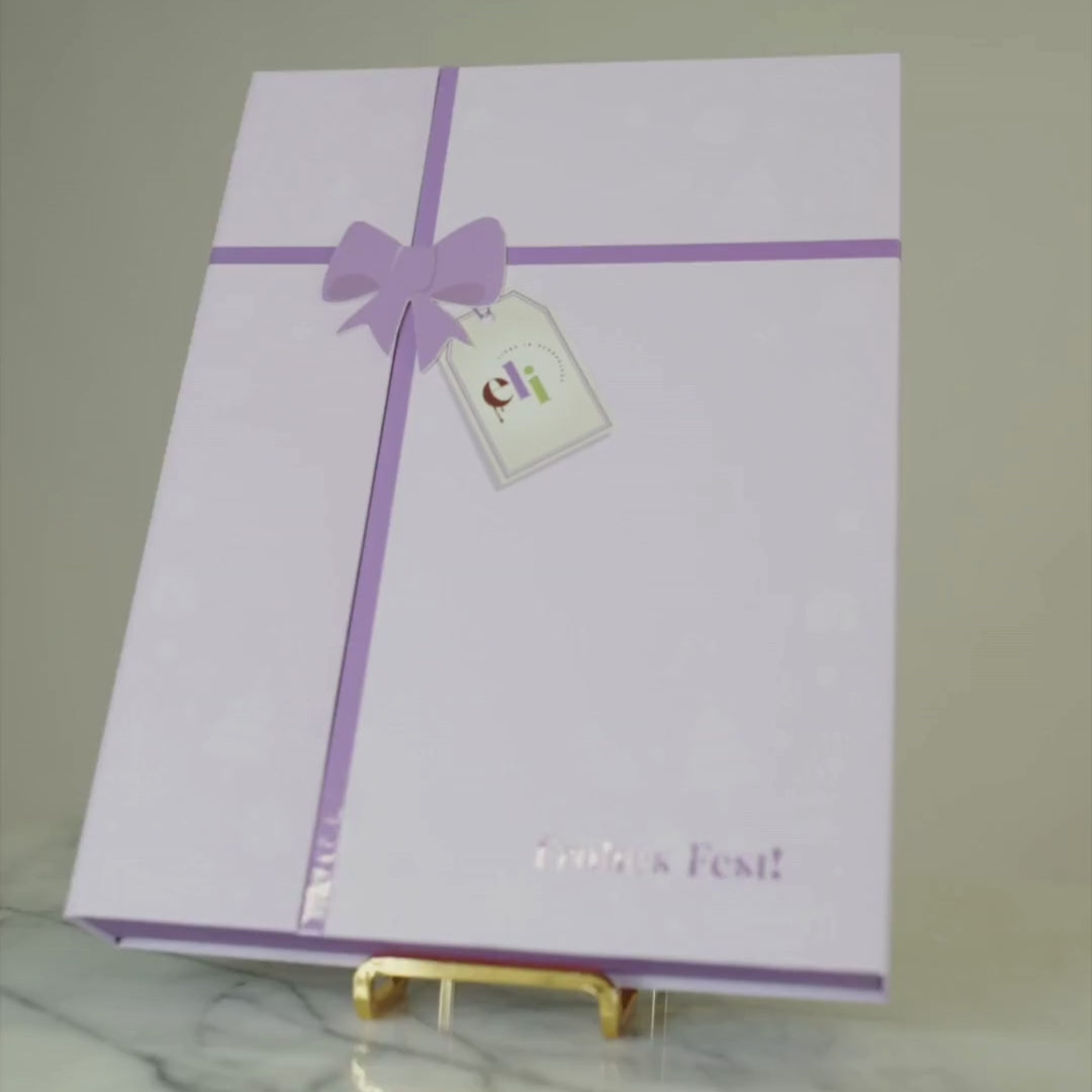 Vegane Pralinen, Geschenkbox, Weihnachten, Eli Pralinen